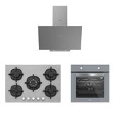 Silverline 3481 Flam 60 - CS5365S01 - BO65E1S01 3'lü Gri Ankastre Set