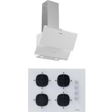 Silverline 3490 - CS5665W01 Beyaz 2'li Ankastre Set