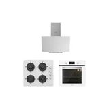 Silverline Beyaz Cam Ankastre Set 3481 Flam CS5335W02 BO6502W02 A Enerji Sınıfı Modern Tasarım Özellikleri