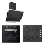 Silverline BO6502B02 - CS5335B01 - 3420 Classy 60 3'lü Siyah Ankastre Set