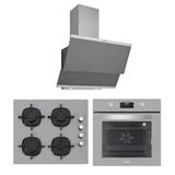 Silverline BO6502S02 - CS5335S01 - 3420 Classy 60 3'lü Gri Ankastre Set