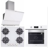 Silverline BO6502W02 - CS5436W01 - 3420 Classy Beyaz Ankastre Set