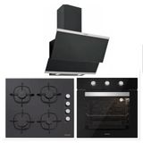 Silverline BO6503B01 - CS5335b01 - 3420 Classy 60 3'lü Siyah Ankastre Set