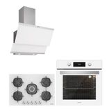 Silverline BO6504W01-3420 W CLA-CS5622W01 Ankastre Set