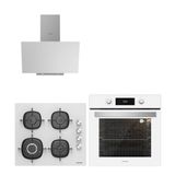 Silverline BO6504W01-3481 Beyaz-CS5629W01 Ankastre Set