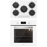 Silverline CS5364W01 - BO6502W02 Beyaz 2'li Ankastre Set