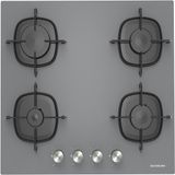 Silverline CS5623S01 60 cm Gri Cam Ocak