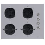 Silverline CS5665S01 Gri Cam 65 cm Ankastre Ocak