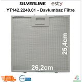 Silverline Esty 2240 X6 Davlumbaz Filtresi Aspiratör Tel 262x254
