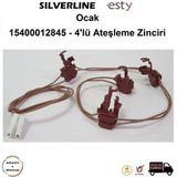 Silverline Esty Ocak Çakmak Siviç 4'lü Ateşleme Sivici