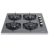 Silverline FS5425S01 Gri 60 cm Set Üstü Cam Ankastre Ocak
