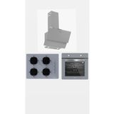 Silverline Gri Cam Ankastre Set ( 3490 Oslo Gri - CS5665S01 - BO6501S01 )