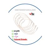 Silverline Kumtel Uyumlu Fırın Ocak Çakmak Buji Kablosu (4lü Set)