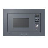 Silverline MW9018S02 Gri Cam Ankastre Mikrodalga Fırın
