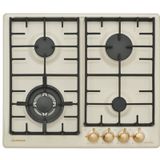 Silverline RS5322C01 Retro Ankastre Krem Ocak