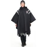 Silverman Özel Güvenlik Yağmurluğu Reflektörlü Su Geçirmez Panço Unisex Füme - Tek Beden