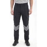 Silverman Unisex Füme Reflektörlü Güvenlik Pantolonu Kargo Cepli Su Itici - 48