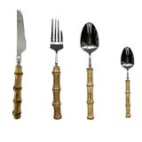 Silverware Sofra Takımı Çatal Bıçak Takımı, 4/16/24/32/40/48 Adet 304 Ayna Saplı Bıçak, Çatal ve Kaşık ve Haşlama Yuvarlak Saplı Biftek Bıçağı Tatlı Çay Kaşığı Seti, Gümüş-40 Adet 10 Adet