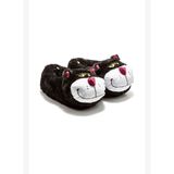Silvester Unisex Hayvanlı Panduf Siyah 36/43