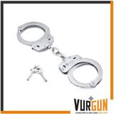 Silyon Askeri Giyim Polis - Asker Gümüş Renk Zincirli Kelepçe