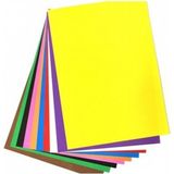 Sim Elişi Kağıdı 25 x 35 cm 10 Renk Elişi Kağıdı Seti 10 Parça Yaratıcı Projeler İçin