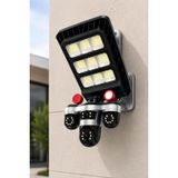 Sim Kartlı Güneş Enerjili Dış Mekan Güvenlik Kamerası 13W 3 Lens