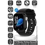 Sim Kartlı Wonlex KT01 Akıllı Çocuk Saati Sesli-Görüntülü Gürüşme Gps Konum Takip Btk Kayıtlı - Siyah