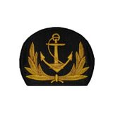Sim Nakış Denizci Şapka Kokartı Nakış Işleme Arma Patch Peç 6x7 Cm