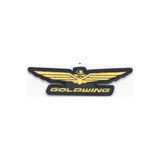 Sim Nakış Gold Wing Nakış Işleme Arma Patch Peç Yama 3,5×12,5 cm