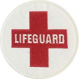 Sim Nakış Lifeguard Cankurtaran nakış işleme arma patch 8×8 cm