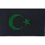 Sim Nakış Turkey Türkiye Türk bayrakları nakış işleme arma patch peç 5x8 cm siyah yeşil