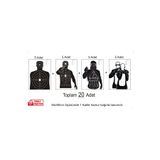 SİM SiM Taktik Atış Hedef Kağıdı Karma Paket 5x4