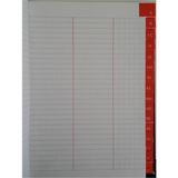 Sim Ticari Fihrist 18x26cm Her İki Harften 10 Yaprak - 10 Adet