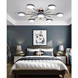 Simaavize Fixture Ahşap Led Avize