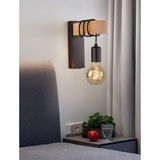 Simaavize Loft Şapka Aplik - Ahşap