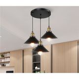Simaavize Loft Şapka Avize - Mat Siyah