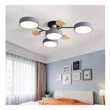 SimaAvize Modern Ahşap Led Avize_01
