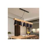 SimaAvize Modern Metal Iskandinav Minimalist Ahşap Avize
