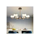 Simaavize Sima Avize Ultra Modern Kristal Başlık 8 Kollu Led Avize