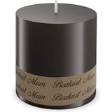 Simagift Simagift Bozkurt Mum Silindir Mum 7cm Çap x 7cm Boy Dev Mum 7 Cmx 7cm Silindir Mum 7x7 cm Siyah - Option-1
