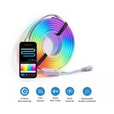 Şımart Akıllı Neon LED Şerit 2.5 Metre Wi-Fi Kontrollü RGB LED Aydınlatma