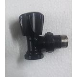 Sımas 1/2" Kose Radyator Vanası Mat Sıyah