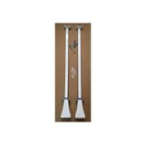 Simas Panel Radyatör Ayağı / Yer Konsolu 30 cm Yere Sabitleme Beyaz 1 Çift (2 Adet)