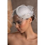 Simay Aksesuar Nikah Aksesuar,nikah Kepi Vualet,nikah Şapkası,nikah Kep,gelin Şapkası,vualet, Tüllü Gelin Tokalı