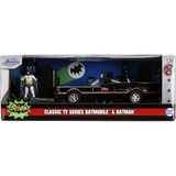 Simba 1:32 Batman Figürlü Batmobile Model Arabalar - Classic Tv Series Batmobile Batman