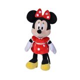Simba 6315870226 - Disney Minnie Mouse, 25 cm kırmızı elbiseli pelüş hayvan, Mickey Mouse, hayatın ilk aylarından itibaren