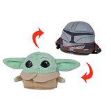 Simba, 6315870367, Disney Mandalorian Grogu Peluş, Özel Yapım, Geri Dönüşümlü Malzeme, 8 Cm