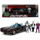 Simba Oyuncak Batman Model Araba 1966 Classic Batmobile Deluxe 1:23 253215011