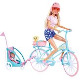 simba oyuncak steffi love bike trailer steffi bisiklet sürüşü eğlencesi - Yok