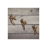 ŞimdiBenim Gold Melek Biblosu Duvar Süsü Dekorasyon 12x8 Cm